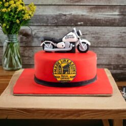 Cruiser Bike Theme Cake from LallanTop Cake Shop - Delivery in East Delhi, South-East Delhi, Ghaziabad, and Noida