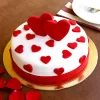 Floating Hearts Fondant Cake 800X800.Jpg From Lallamtop Cake Shop