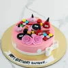 Pink Fashion Rose Cake from LallanTop Cake Shop - Delivery in East Delhi, South-East Delhi, Ghaziabad, and Noida