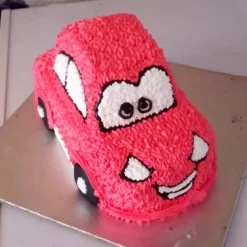 Red Designer Car Cake from LallanTop Cake Shop Delivery in East Delhi, South-East Delhi, Ghaziabad, and Noida