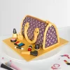 Fashionista Delight Fondant Cake from LallanTop Cake Shop - Delivery in East Delhi, South-East Delhi, Ghaziabad, and Noida