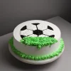 mini football cream cake from lallantop cake shop noida and east delhi From LallamTop Cake Shop