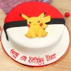 pikachu thunderbolt cake from lallantop cake shop noida and east delhi From LallamTop Cake Shop