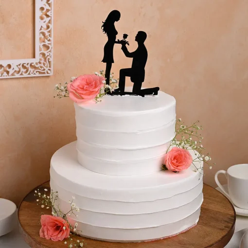 romance infused cake from lallantop cake shop noida and east delhi From LallamTop Cake Shop